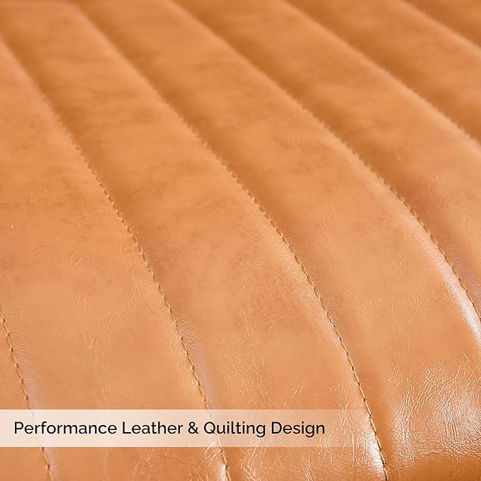 Dining Chairs Set of 8, Modern Dining Chairs with Thick Cushions, PU Leather ...