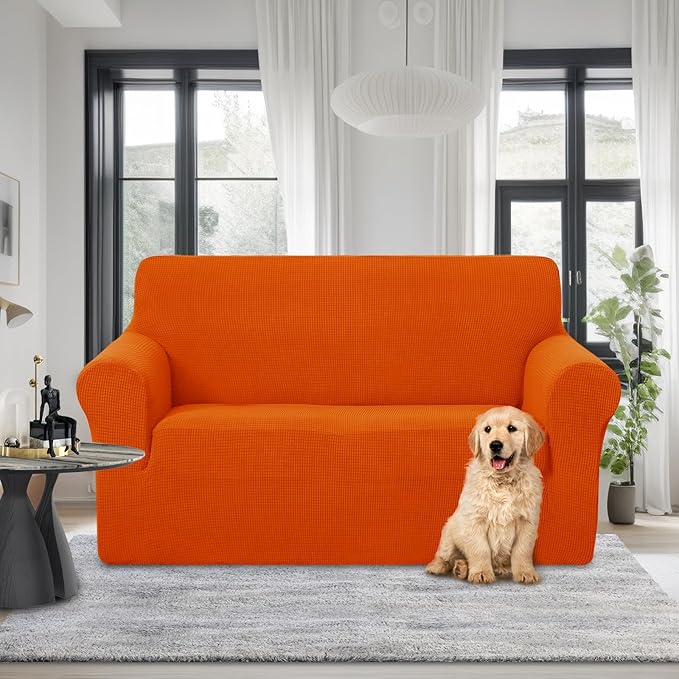 U-NICE HOME Loveseat Cover Stretch Couch Cover Sofa Cover Sofa Slipcover - Image 2