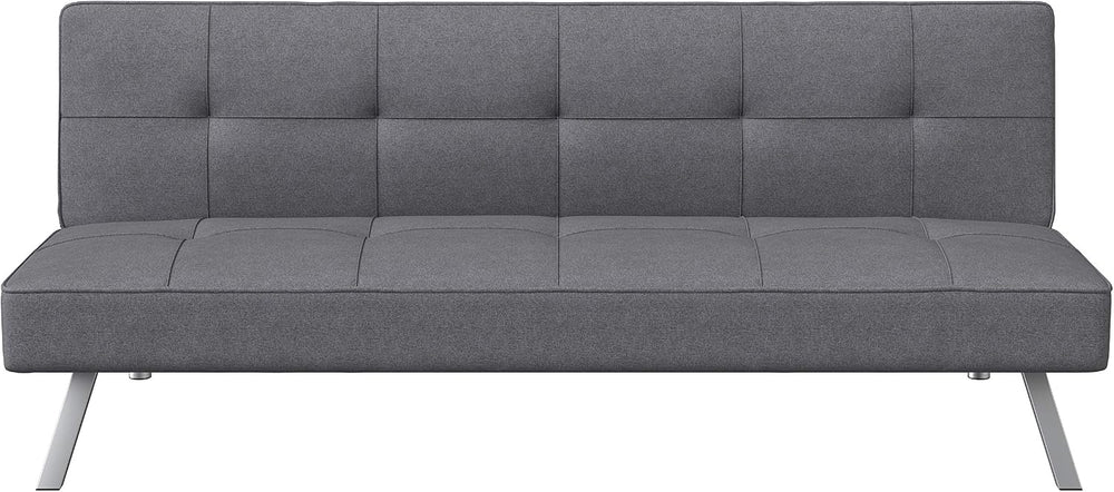 Serta® Rane Futon Sofa Bed 66.1", 3-in-1 Convertible Couch Sleeper for S...