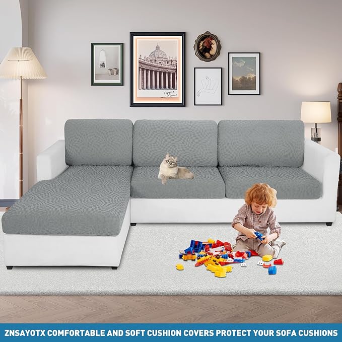 2025 Stretch Chaise Covers for Sectional Sofa, Individual Chaise Lounge Cover - Image 8