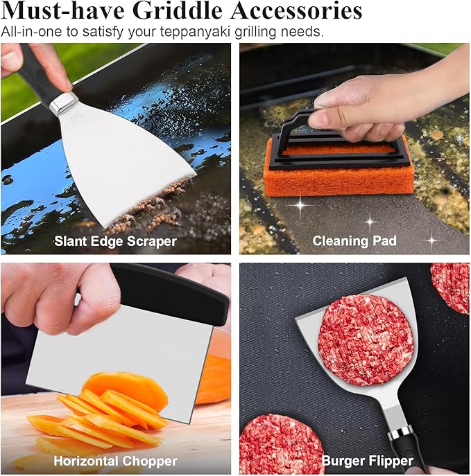 Grilliance 27pcs Griddle Accessories Kit
