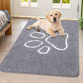 Smiry Dog Door Mat for Muddy Paws, Absorbent Dirt Trapper Non Slip Quick Dry by Smiry