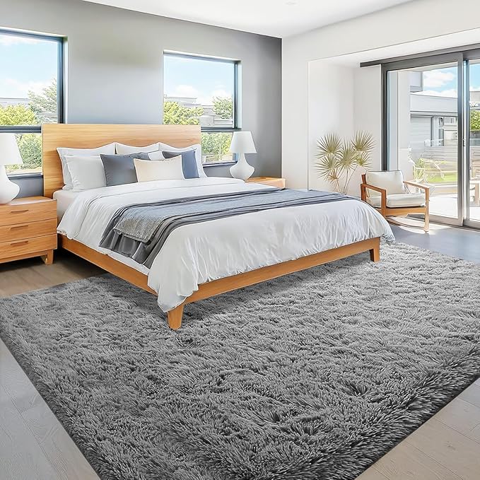 6x9 Area Rug for Living Room: Fluffy Shag Soft Washable Rugs Large Fuzzy Plush - Image 6