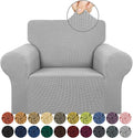 KEKUOU Stretch Single Sofa Slipcover 1 Piece Couch Sofa Cover Furniture by KEKUOU