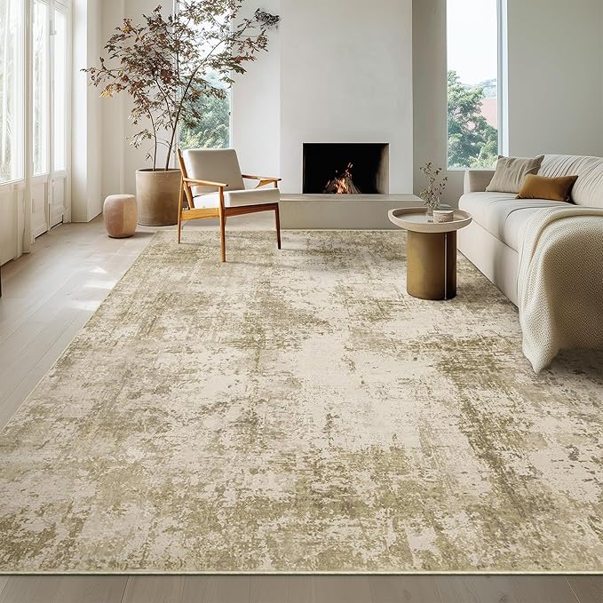 LEPEII 8x10 Area Rugs, Machine Washable Low Pile Rugs by Unknown