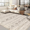 Nakagishi 9x12 Area Rugs Living Room: Washable Boho Large Neutral Soft by NakagishiAreaRug