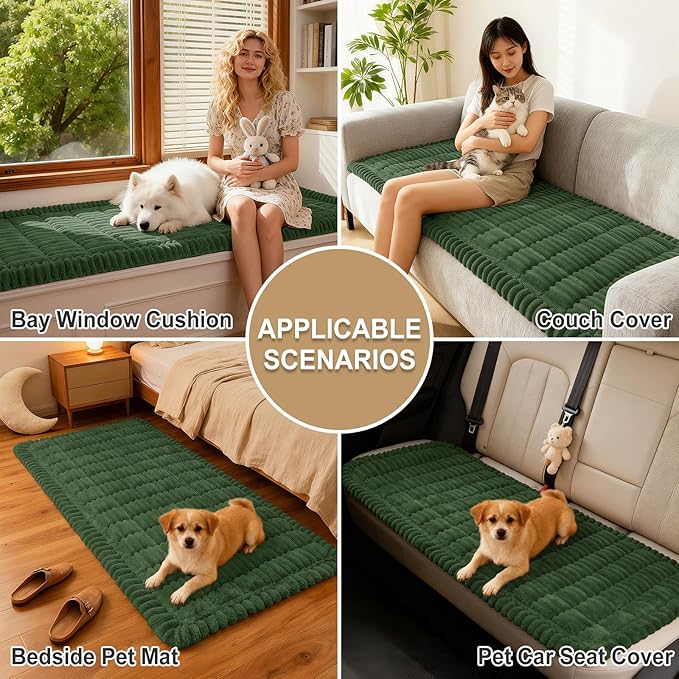 hyha Couch Covers for Dogs Washable, Non Slip Plush Dog Sofa Protectors - Image 4