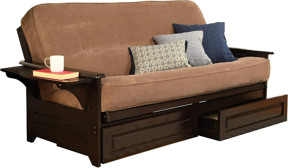 Kodiak Futons 760729 Futon, Brown, Full