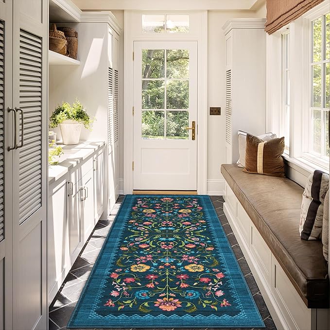 GarveeHome Floral Rug 2x6 Runners - Image 9