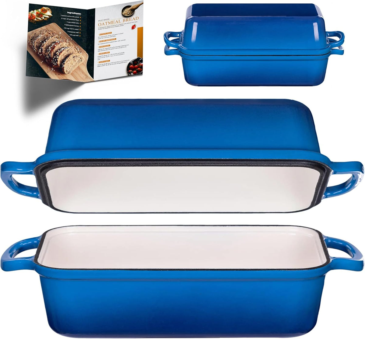11x5 Inch Cast Iron Loaf Pan