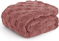 Bedsure GentleSoft Dusty Pink Throw Blanket by BEDSURE