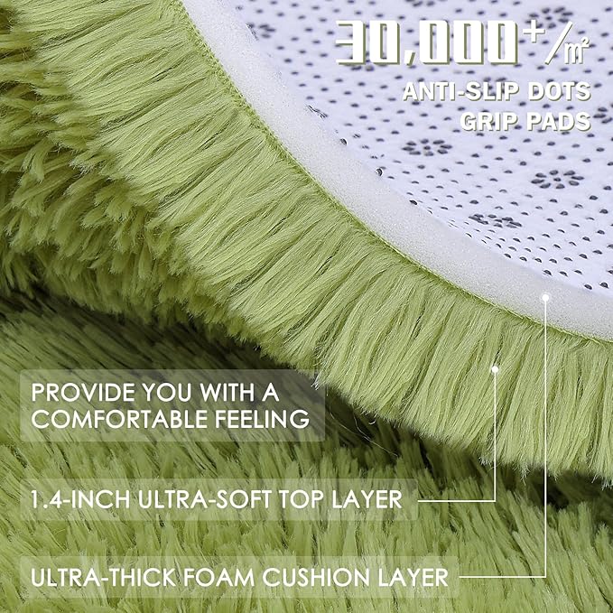 OLANLY 2x4 Machine Washable Runner Rugs - Image 8
