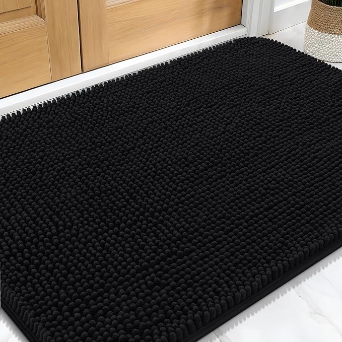 OLANLY Dog Door Mat for Muddy Paws 32x20, Absorbs Moisture and Dirt, Absorbent by OLANLY