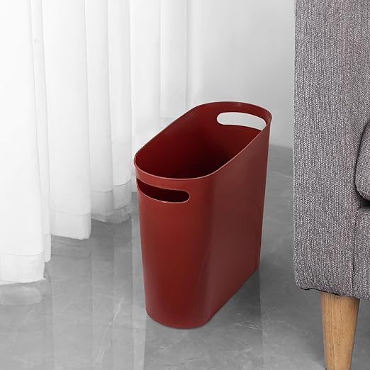 rejomiik Small Trash Can, 3.5 Gallon Slim Garbage Can Plastic Waste Basket - Image 5
