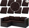 Outdoor Cushion Covers Set, Replacement by SUKAIKEQA