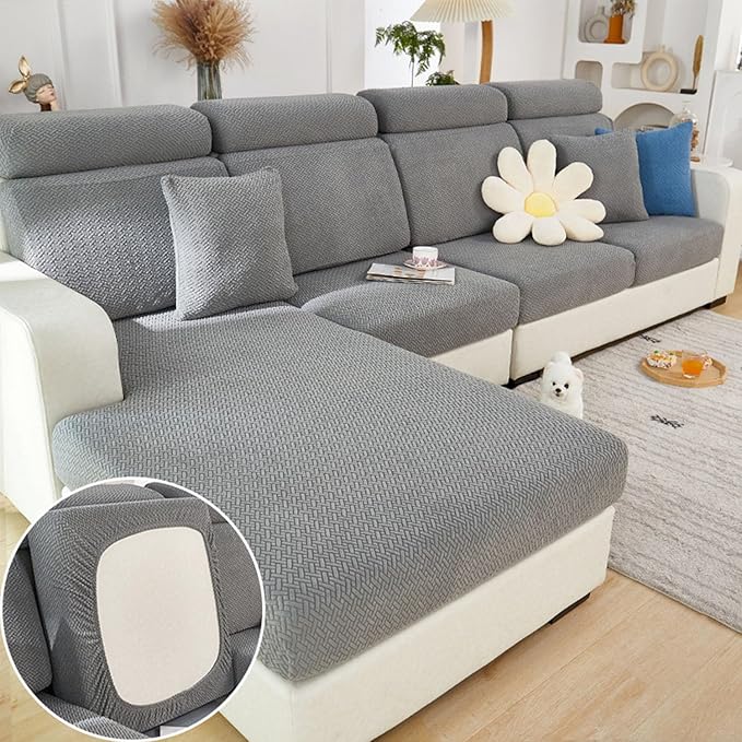 Sofa Covers Couch Covers for Sofa Pet Friendly Couch Cushion Covers Universal by Disayu