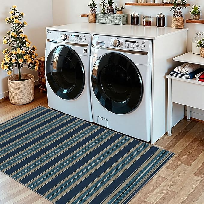 3x5 Striped Entry Rug - Image 9