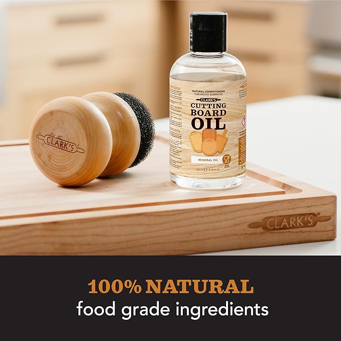 CLARK'S Mineral Oil - 8 oz Food Grade Conditioner - Image 7