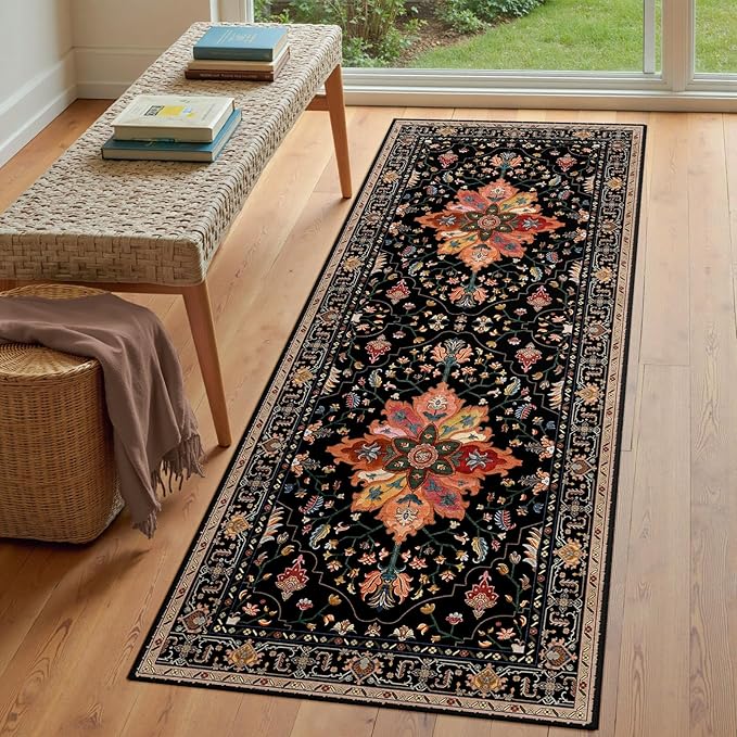 Area Rugs 3'x6' Runner Rug Non Slip Washable - Image 3