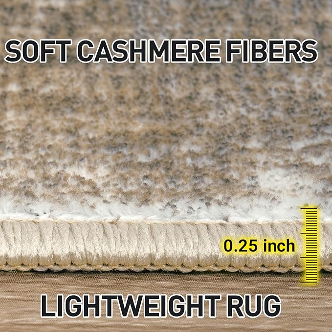 6x9 Area Rugs Washable Rug: Large Modern Abstract Living Room Rug Soft - Image 7