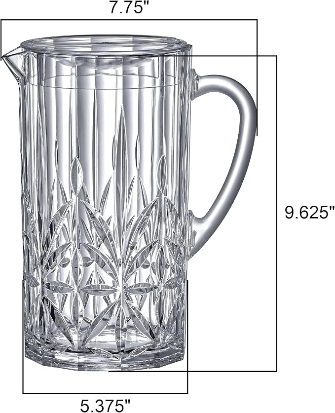 Amazing Abby - Stately - Acrylic Pitcher, Fridge Jug, Shatter-Proof, and More - Image 7