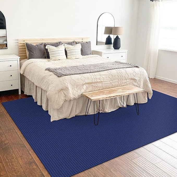 KOZYFLY Washable Area Rug 5x7 ft Rubber Backed Non Slip Rugs - Image 8