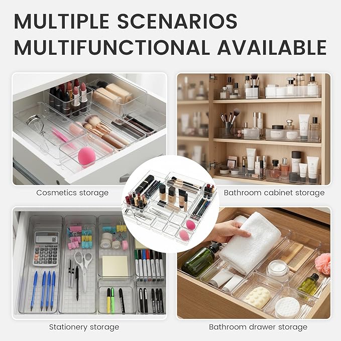 Clear Acrylic Makeup Organizer and Make Up Storage - Image 5