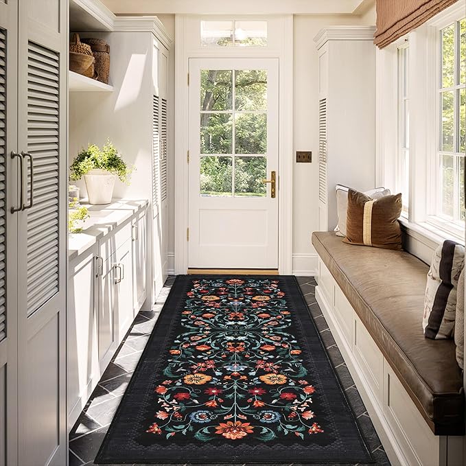 GarveeHome Floral Rug 2x6 Runners - Image 8