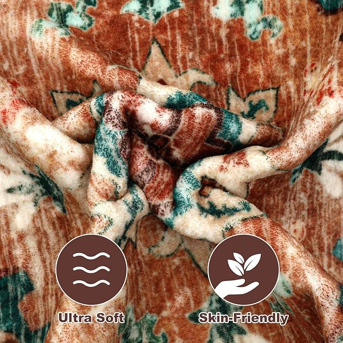 Yamaziot Area Rug 9x12 Large Rug, Non-Slip Washable Boho Vintage Living Room - Image 7