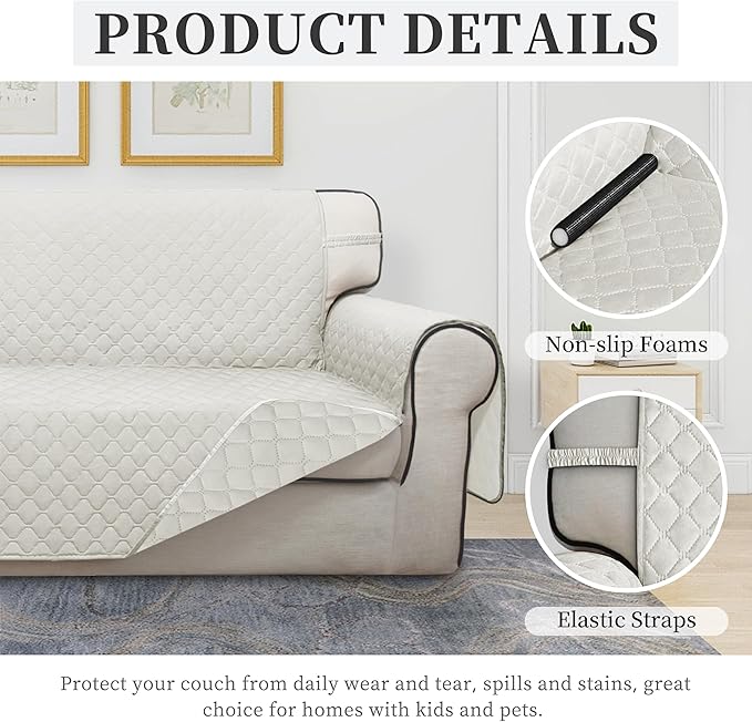 ISSUNTEX Double Protection 100% Waterproof Sofa Covers - Image 5