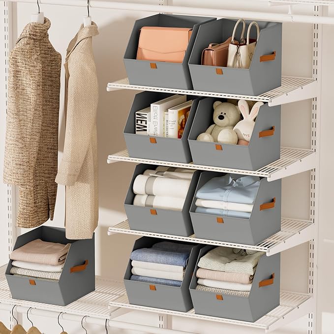 Homsorout Fabric Closet Storage Cubes