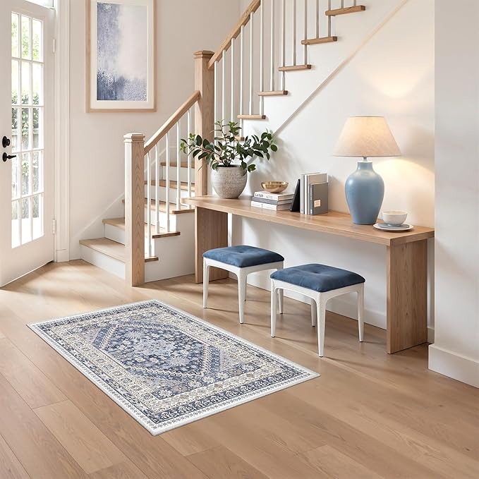 zesthome 2x3 Entryway Rug, Soft Washable Rugs, Non Slip Area Rug, Stain - Image 9