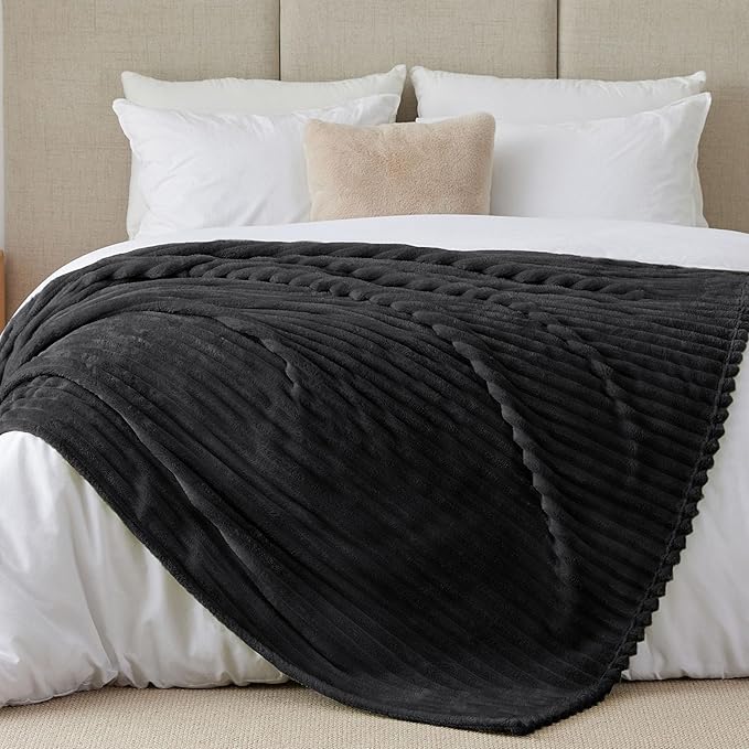 BEDELITE King Size Blanket for Bed, 300GSM Soft & Warm Fleece Blanket, - Image 7