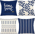 YCOLL Pillow Covers 12x20 Set of 4, Modern Sofa Throw Pillow Cover, Decorative by PillowCoversExpert