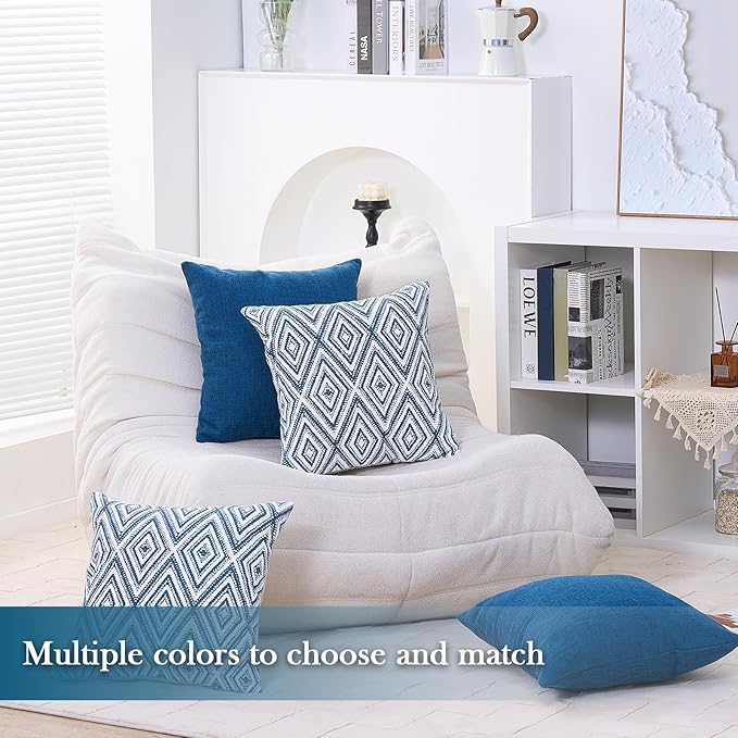 HPUK Decorative Throw Pillow Covers Set of 4 Couch Pillows Accent Cushion Cover - Image 6