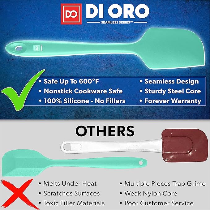 DI ORO Silicone Spatula Set