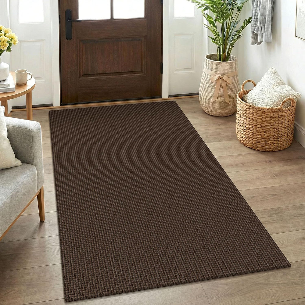 KOZYFLY Rugs for Entryway 3x5 ft Washable Area Rug Non Slip Rubber Backed Ent...