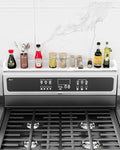 SZJHXIN 4X Strong Magnetic Stove Top Shelf, Adjustable 15-30 Inches, Fits by SZJHXIN