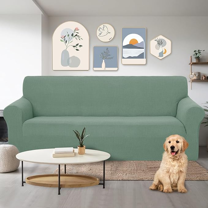 U-NICE HOME Stretch Couch Cover Sofa Cover Sofa Slipcover Furniture Protector - Image 2