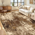 Washable Area Rugs 6'x9' Non-Slip Modern Abstract Soft by RELEANY