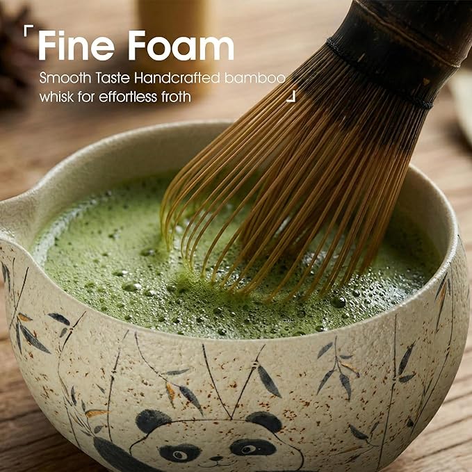 Matcha Whisk Set, 7-Piece Matcha Kit