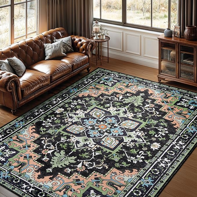 Lofus 9x12 Area Rugs for Living Room, Machine Washable Area Rug, Soft Large by Lofus