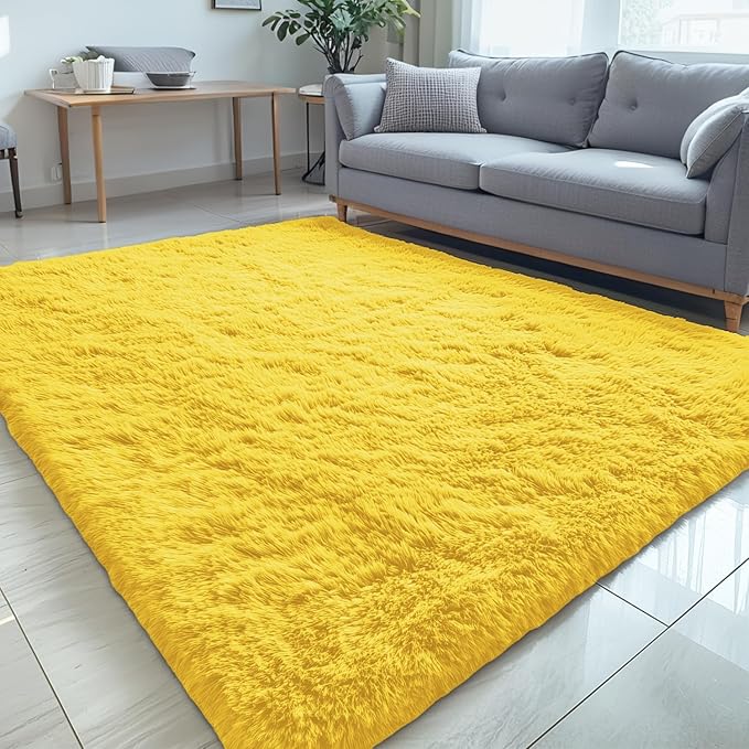 OLANLY 5x7 Machine Washable Large Area Rugs by OLANLY