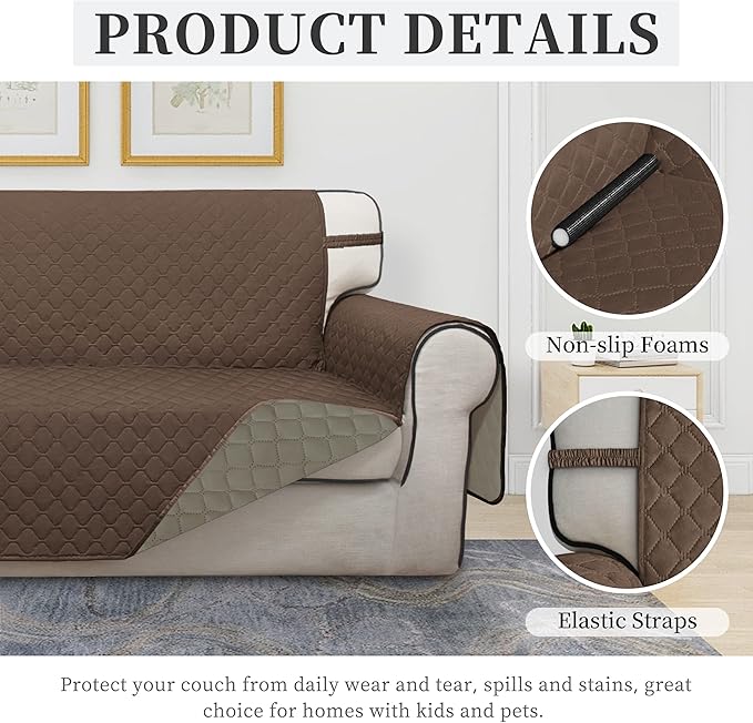 ISSUNTEX Double Protection 100% Waterproof Sofa Covers - Image 5