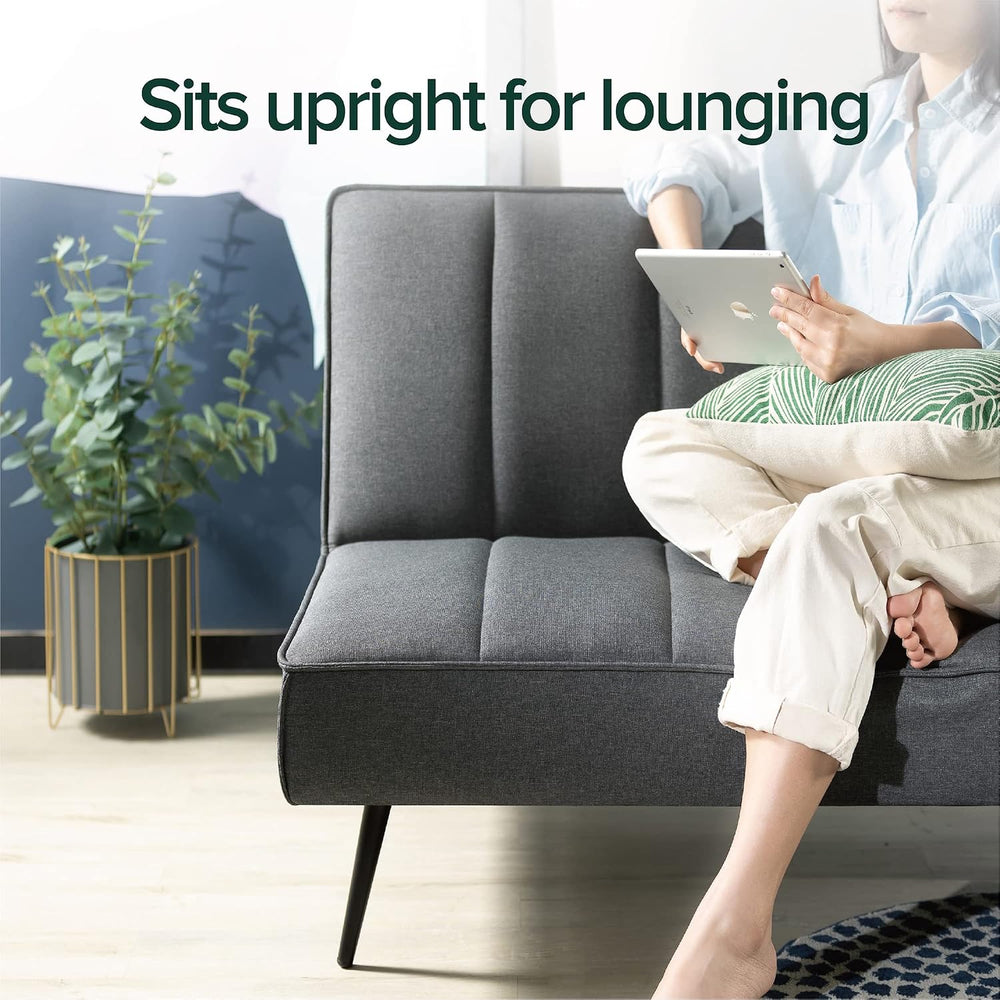 Zinus Quinn Sleeper Sofa, Convertible Sofa, Futon Sofa Bed, 2 in 1 Folding So...