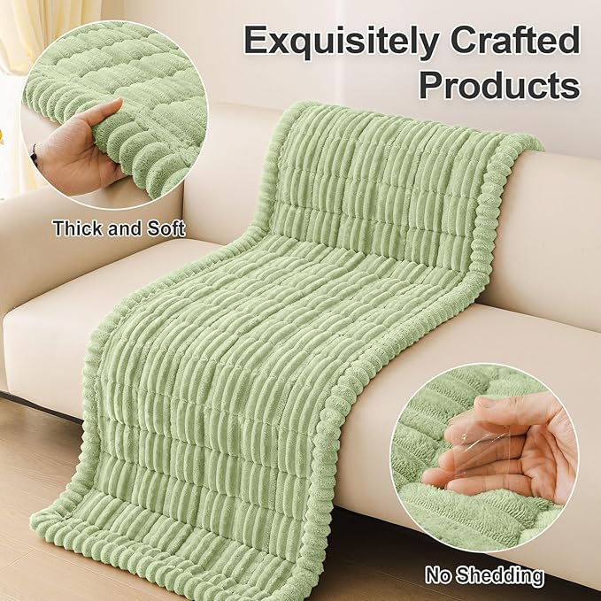 hyha Couch Covers for Dogs Washable, Non Slip Plush Dog Sofa Protectors - Image 8