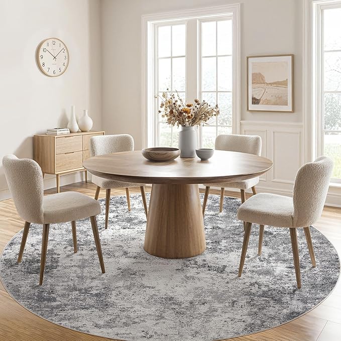 UERMEI 10ft Round Area Rug Living Room Rugs - Image 8