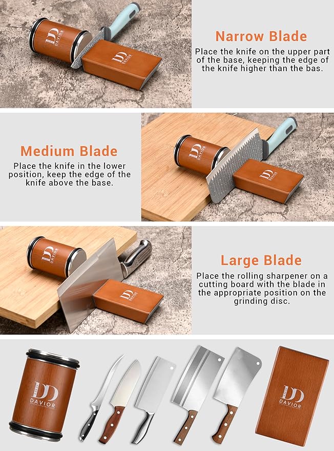 Davior Rolling Knife Sharpener Kit - Image 5
