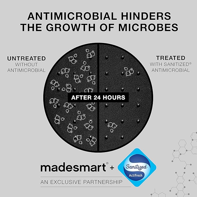 madesmart Antimicrobial 2 Tier Organizer - Image 6