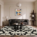 Latte&Fog 6x9 Area Rugs for Living Room Bedroom, Boho Non Slip Low Pile Carpet by LatteFog